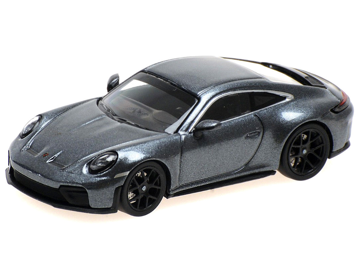 2025 Porsche 911 (992.2) GT3 Touring Gray Metallic Limited Edition to 240 pieces Worldwide 1/64 Diecast Model Car by Minichamps LuxuryLifeWay Online Store