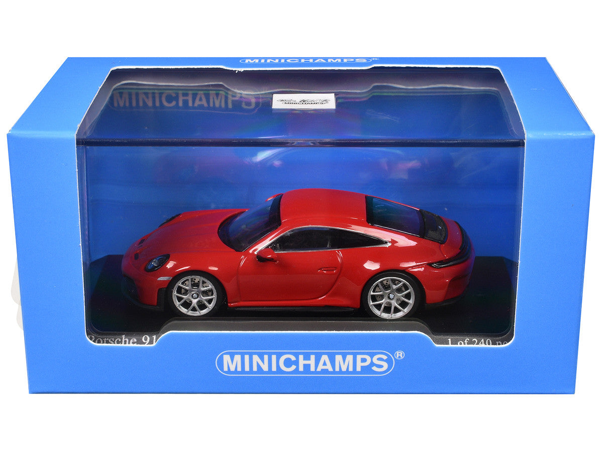2025 Porsche 911 (992.2) GT3 Touring Red Limited Edition to 240 pieces Worldwide 1/64 Diecast Model Car by Minichamps LuxuryLifeWay Online Store