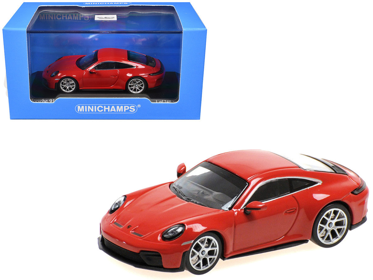 2025 Porsche 911 (992.2) GT3 Touring Red Limited Edition to 240 pieces Worldwide 1/64 Diecast Model Car by Minichamps LuxuryLifeWay Online Store