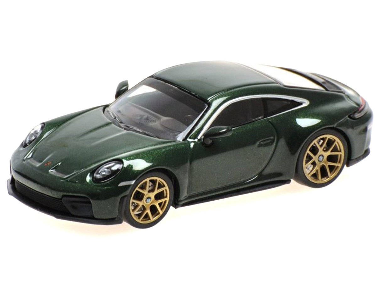 2025 Porsche 911 (992.2) GT3 Touring Green Metallic Limited Edition to 240 pieces Worldwide 1/64 Diecast Model Car by Minichamps LuxuryLifeWay Online Store