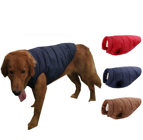 Pet clothing dog clothing warm waterproof outdoor pet supplies Pets Fashion