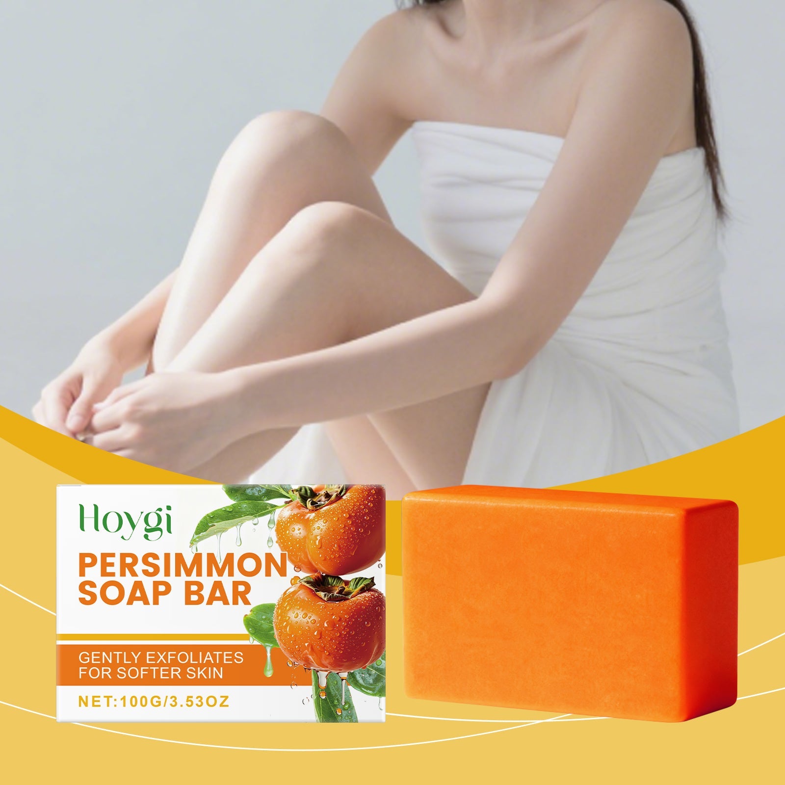 Persimmon Moisturizing Bath Soap Tri Light Beauty