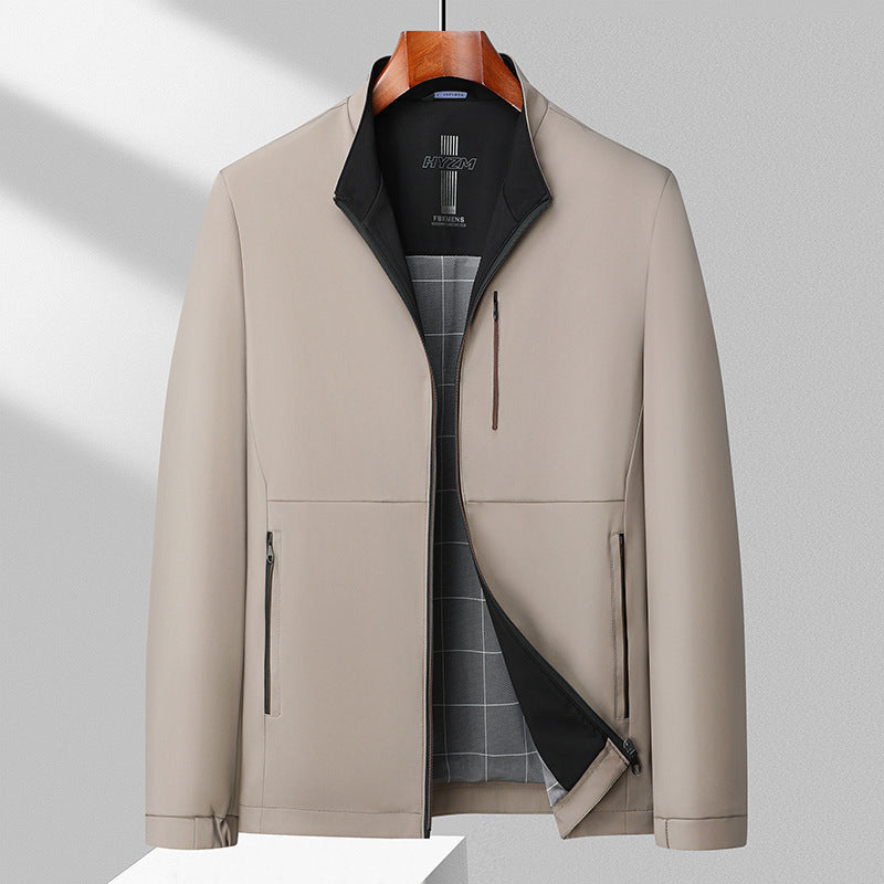 Thin Middle-aged Men's Clothing Dad Hooded Jacket Best YouTube Store
