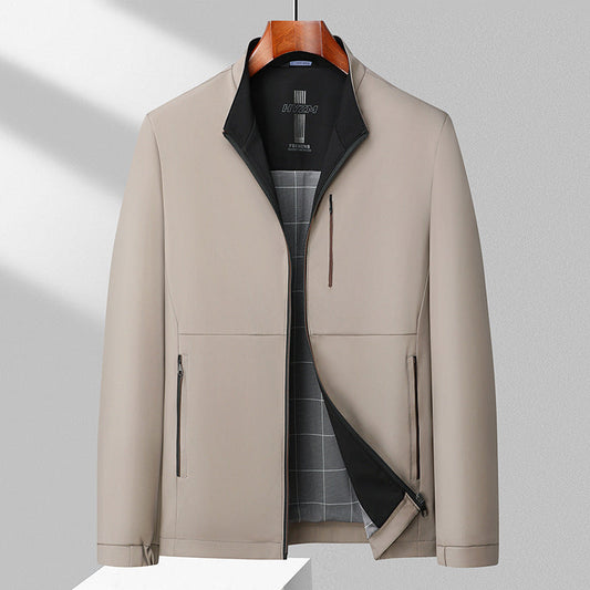 Thin Middle-aged Men's Clothing Dad Hooded Jacket Best YouTube Store