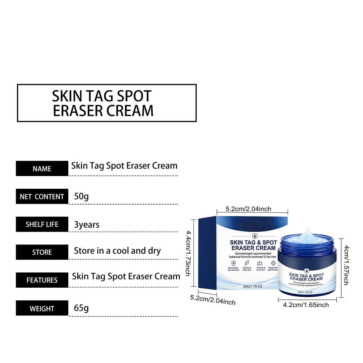 Skin Care Cream 30g 1box Tri Light Beauty