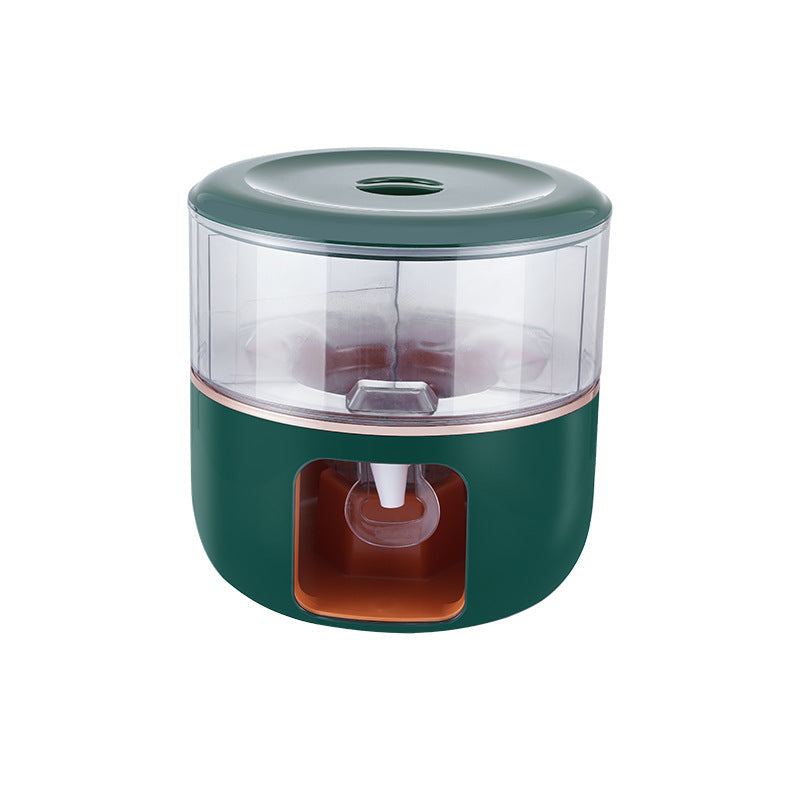 Compartment Rotatable Cold Kettle With Faucet Large Capacity PearlNestDecor.com