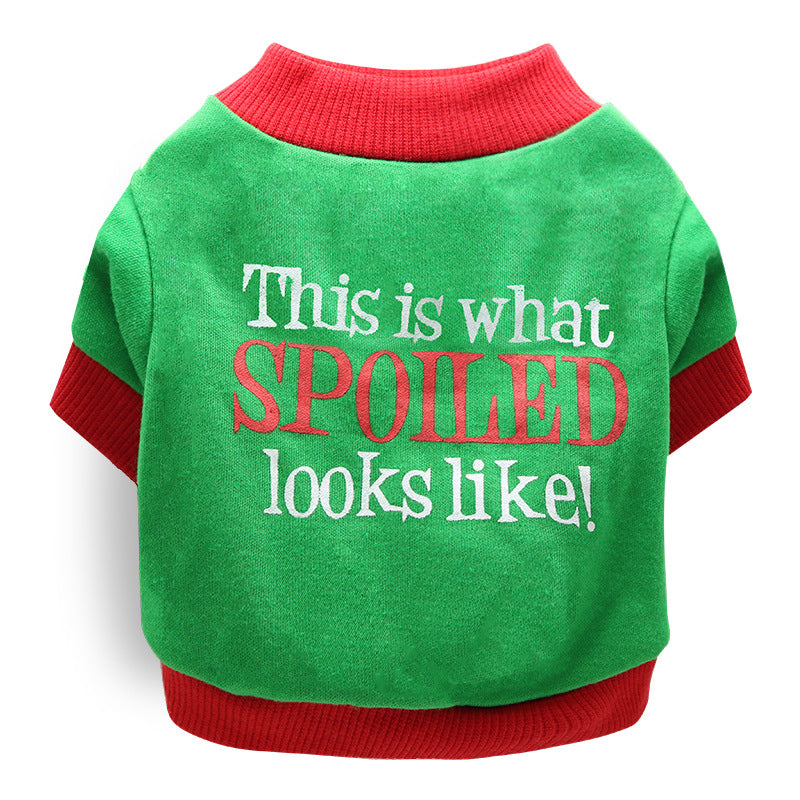 Christmas pet dog clothes Pets Fashion