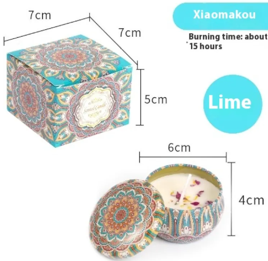 Floral Scented Candle Pi-Mart