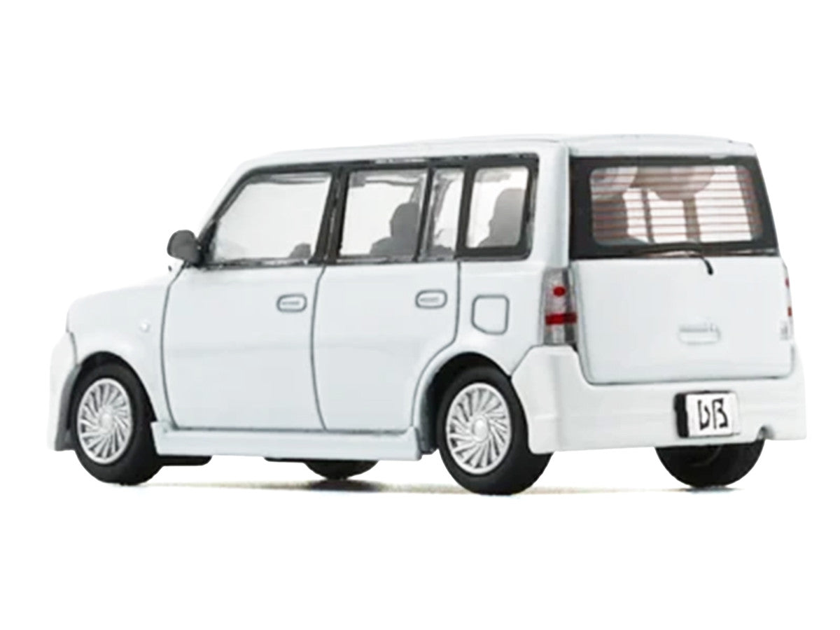 Toyota bB 2000 Van White with Extra Accessories 1/64 Diecast Model Car by BM Creations LuxuryLifeWay Online Store