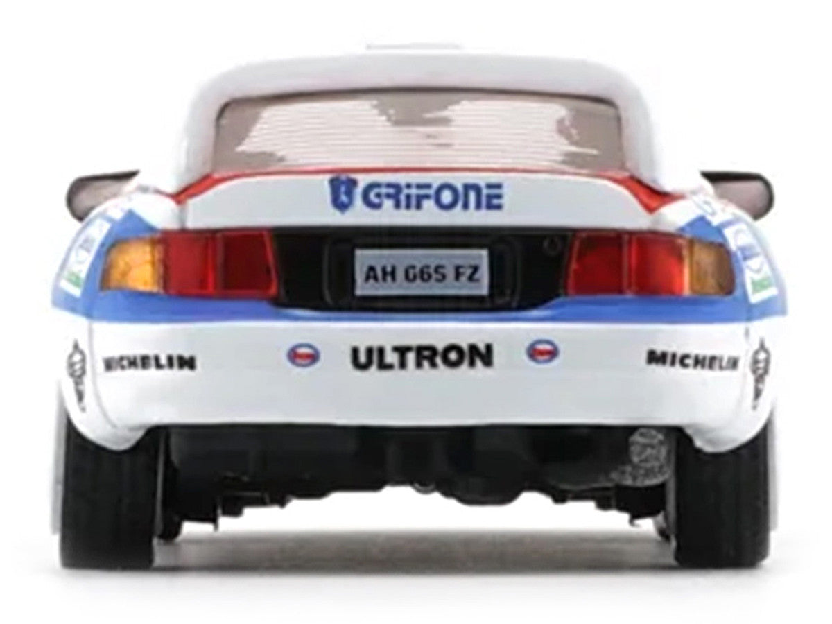 Toyota Celica GT-Four #21 Gilberto Pianezzola - Loris Roggia "Rallye Sanremo - Rallye d'Italia" (1996) with Extra Wheels 1/64 Diecast Model Car by BM Creations LuxuryLifeWay Online Store