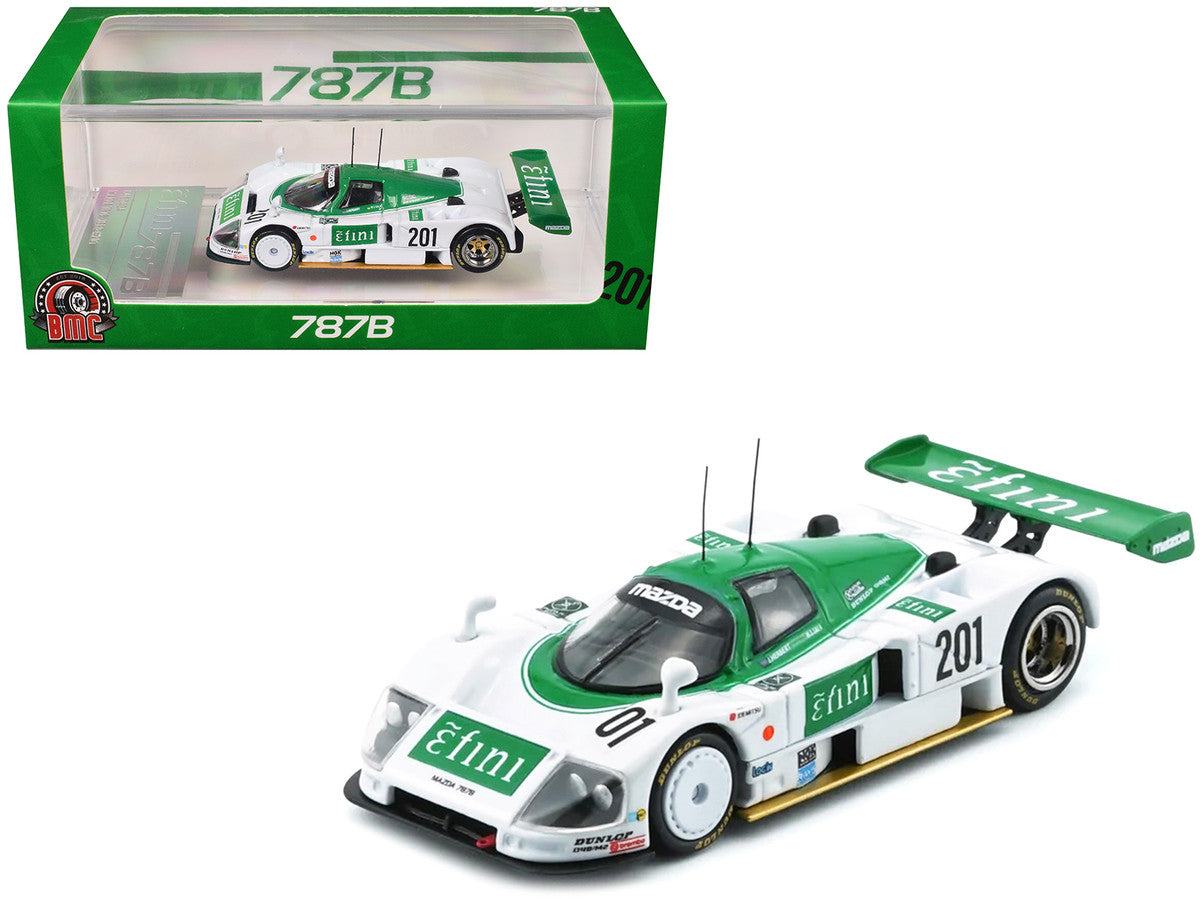 Mazda 787B #201 Johnny Herbert - Maurizio Sandro Sala "Efini" "All Japan Sports Prototype Car Endurance Championship" (1991) 1/64 Diecast Model Car by BM Creations LuxuryLifeWay Online Store