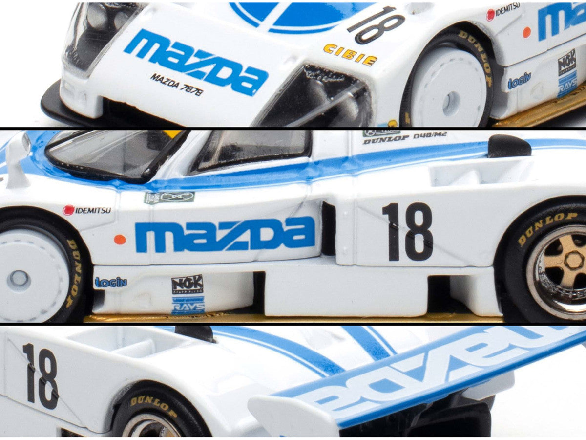 Mazda 787B #18 Stefan Johansson - David Kennedy - Maurizio Sandro Sala "Mazdaspeed" "24 Hours of Le Mans" (1991) 1/64 Diecast Model Car by BM Creations LuxuryLifeWay Online Store