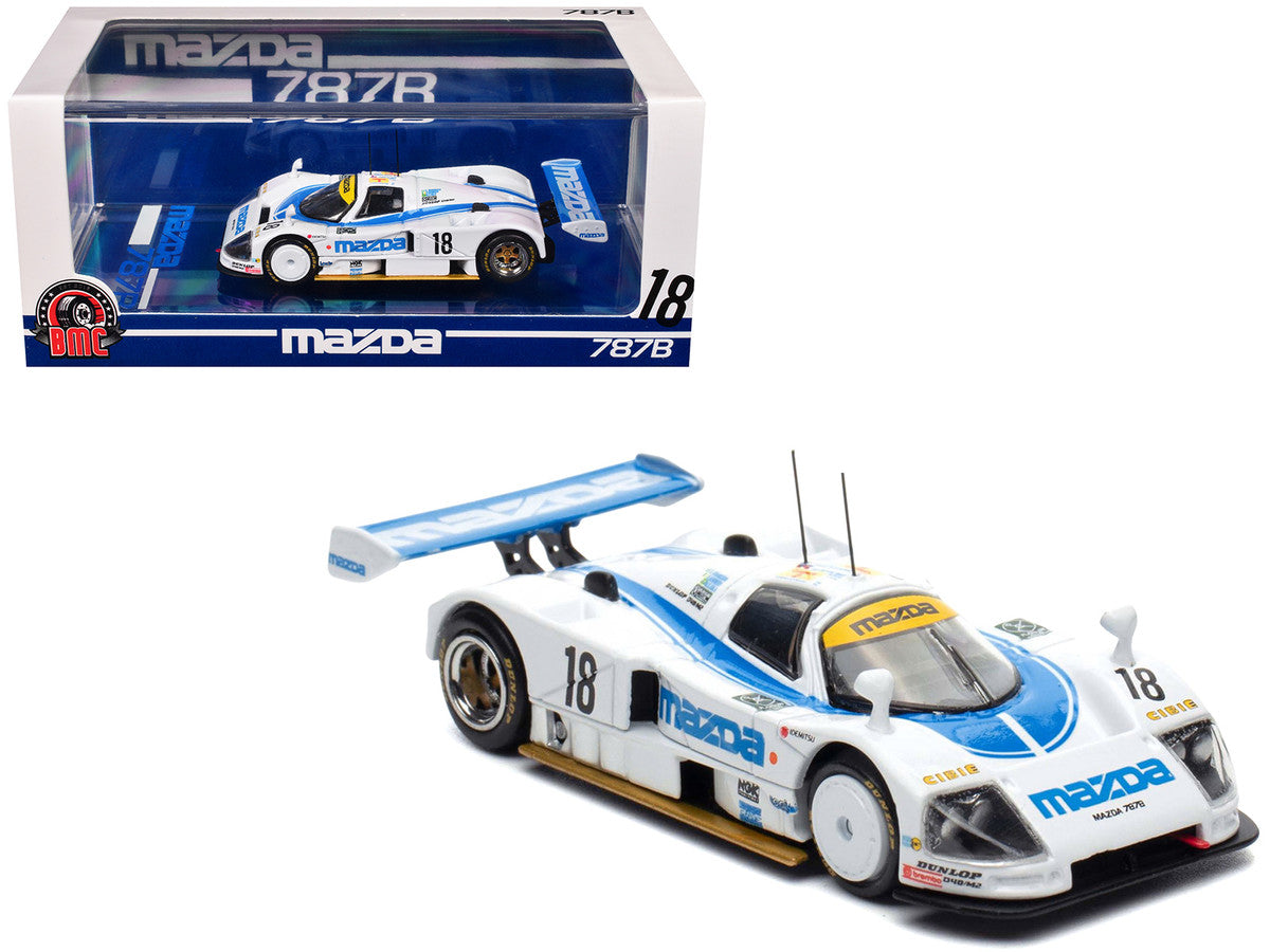 Mazda 787B #18 Stefan Johansson - David Kennedy - Maurizio Sandro Sala "Mazdaspeed" "24 Hours of Le Mans" (1991) 1/64 Diecast Model Car by BM Creations LuxuryLifeWay Online Store