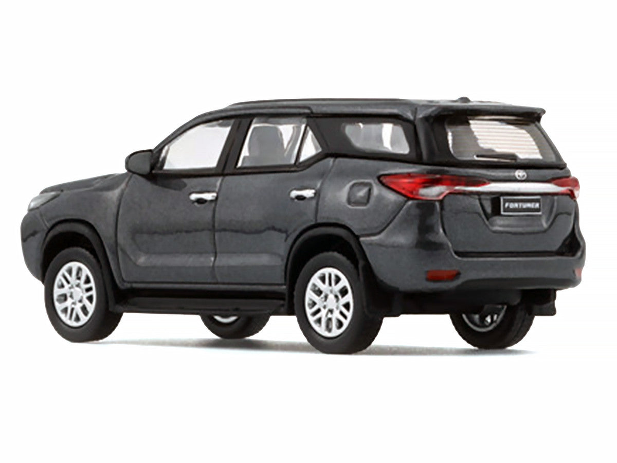 2018 Toyota Fortuner Dark Silver Metallic 1/64 Diecast Model Car by BM Creations LuxuryLifeWay Online Store