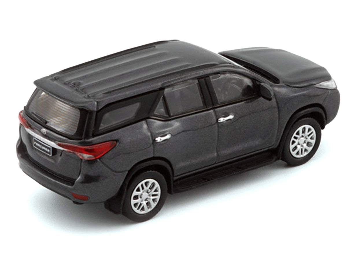 2018 Toyota Fortuner Dark Silver Metallic 1/64 Diecast Model Car by BM Creations LuxuryLifeWay Online Store
