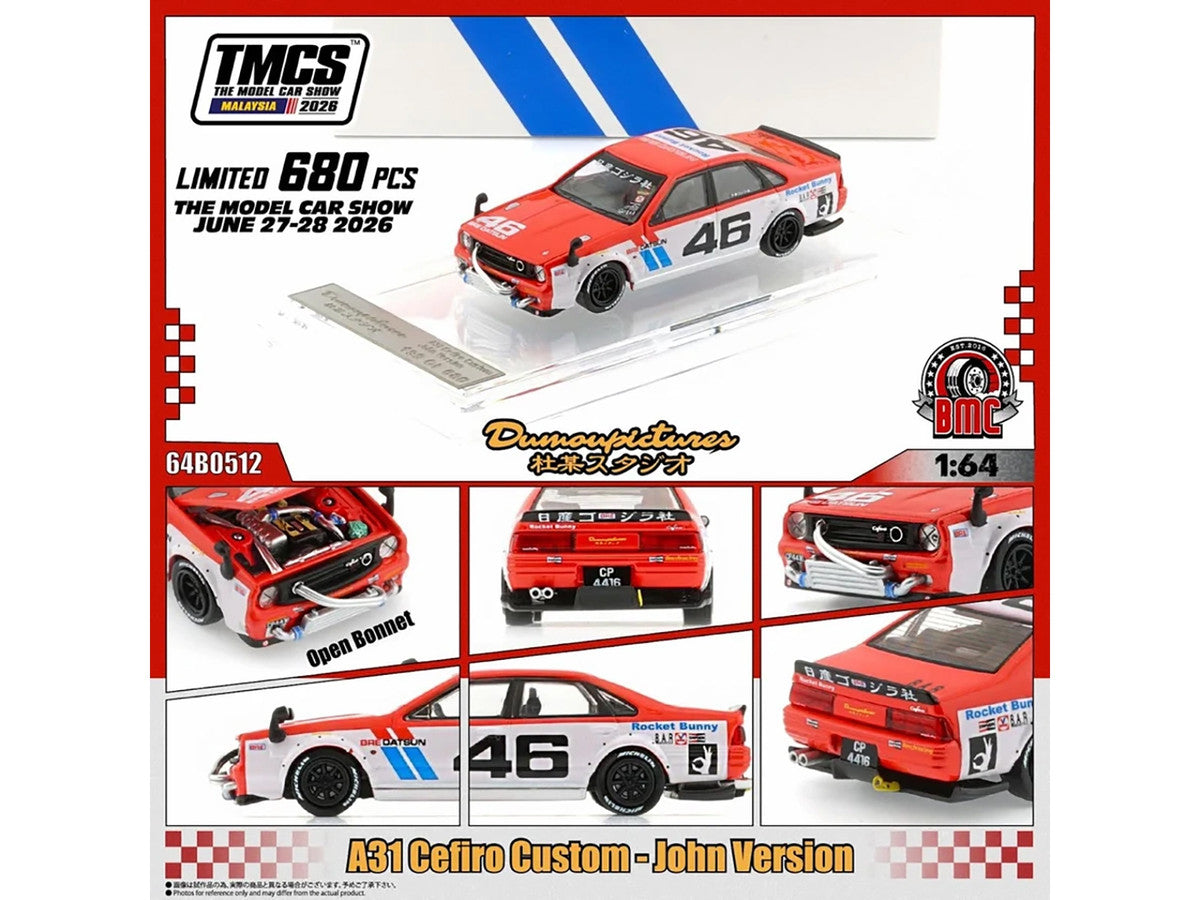 The Model Car Show (TMCS) Malaysia 2026 Set of 3 Pieces Limited Edition to 680 pieces Worldwide 1/64 Diecast Model Cars by BM Creations LuxuryLifeWay Online Store