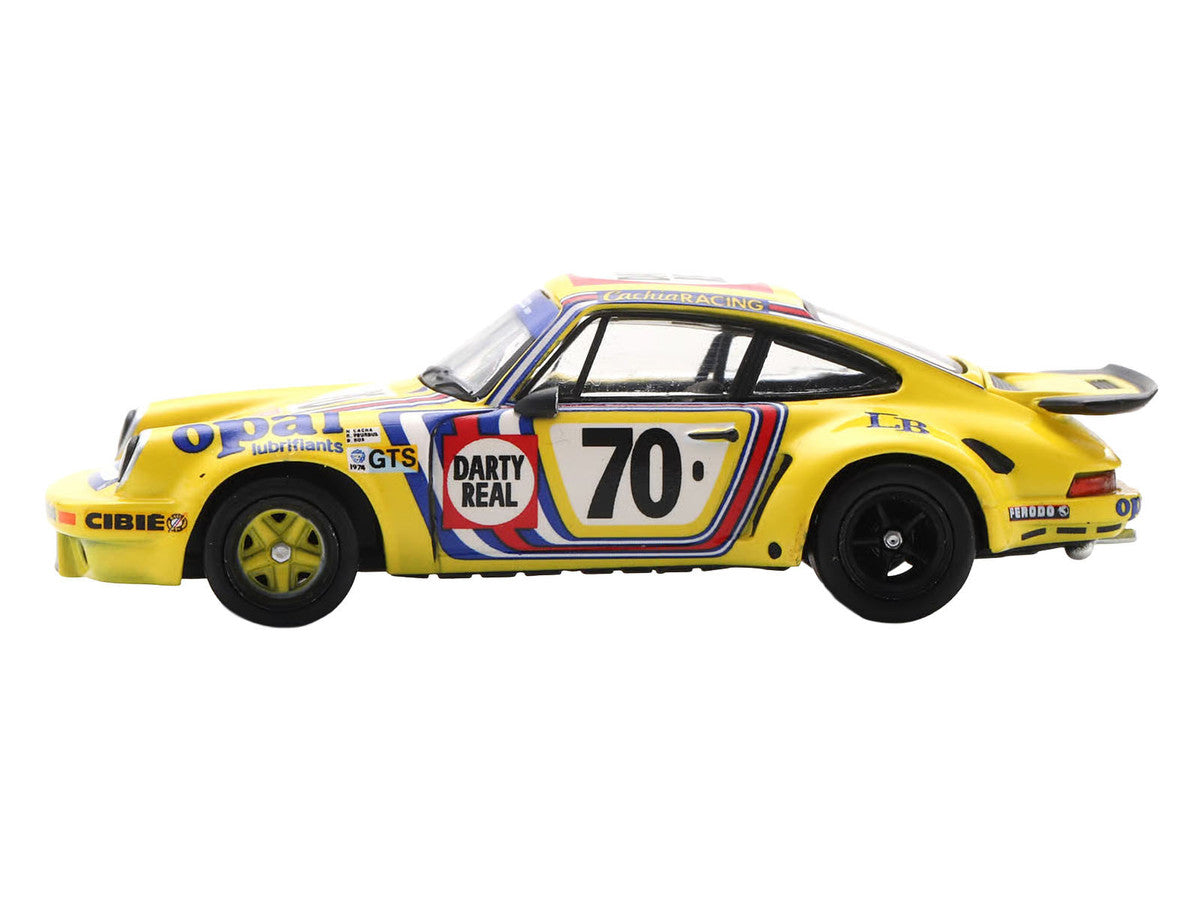 Porsche 911 Carrera RSR 3.0 #70 Henri Cachia - Raymound Touroul - Dennis Rua "ASA Cachia-Bondy" "24 Hours of Le Mans" (1974) 1/64 Model Car by Spark LuxuryLifeWay Online Store