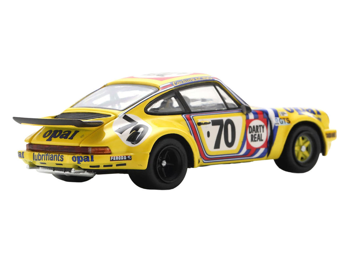 Porsche 911 Carrera RSR 3.0 #70 Henri Cachia - Raymound Touroul - Dennis Rua "ASA Cachia-Bondy" "24 Hours of Le Mans" (1974) 1/64 Model Car by Spark LuxuryLifeWay Online Store