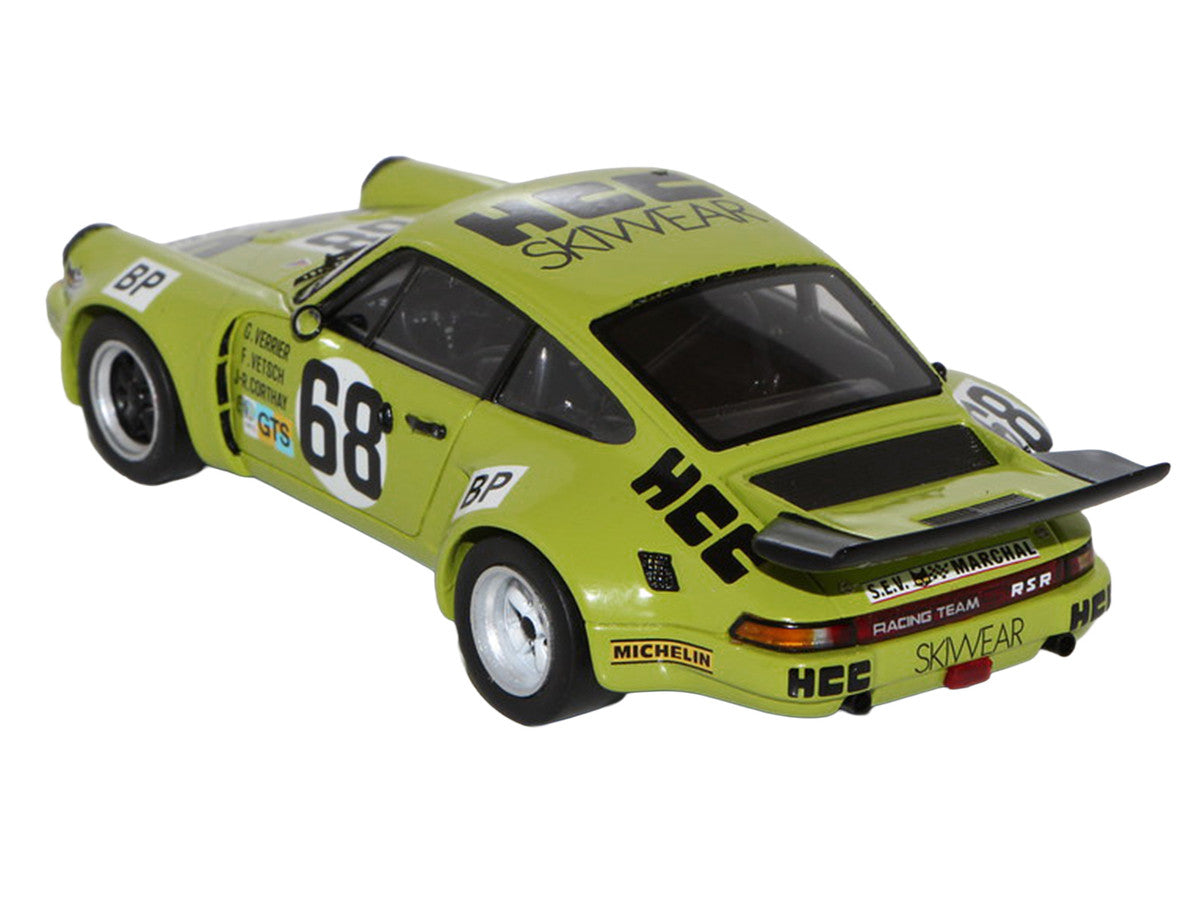 Porsche 911 Carrera RSR 3.0 #68 Guy Verrier - Florian Vetsch - Jean-Robert Corthay "24 Hours of Le Mans" (1975) 1/64 Model Car by Spark LuxuryLifeWay Online Store