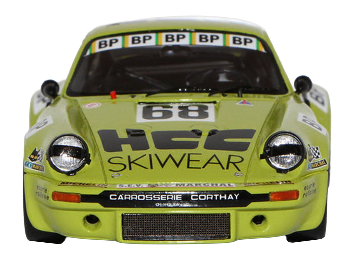 Porsche 911 Carrera RSR 3.0 #68 Guy Verrier - Florian Vetsch - Jean-Robert Corthay "24 Hours of Le Mans" (1975) 1/64 Model Car by Spark LuxuryLifeWay Online Store