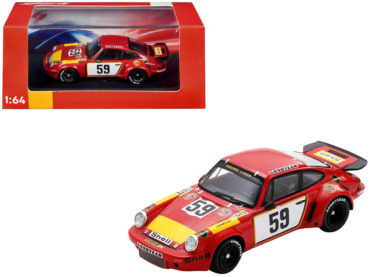 Porsche 911 Carrera RSR #59 Tim Schenken - Howden Ganley "Gelo Racing Team" "24 Hours of Le Mans" (1975) 1/64 Model Car by Spark LuxuryLifeWay Online Store