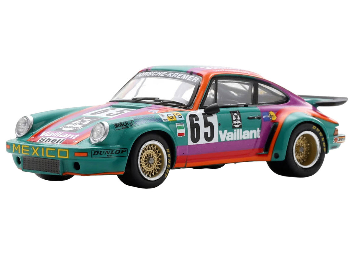 Porsche 911 Carrera RSR #65 Juan Carlos Bolanos - Andres Contreras - Billy Sprowls "Porsche Kremer Racing Team" "24 Hours of Le Mans" (1975) 1/64 Model Car by Spark LuxuryLifeWay Online Store