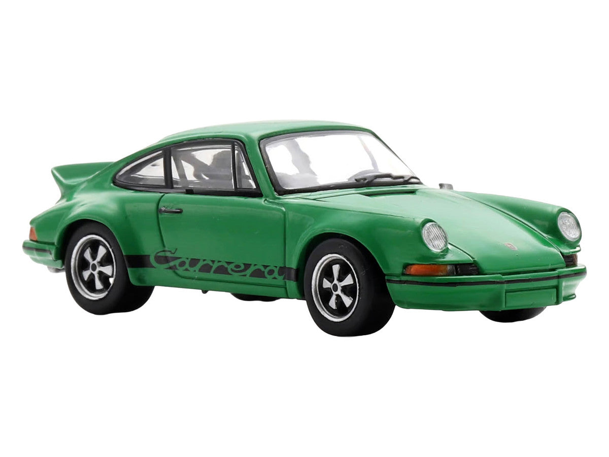 1973 Porsche 911 Carrera RSR 2.8 Green with Black Stripes 1/64 Model Car by Spark LuxuryLifeWay Online Store