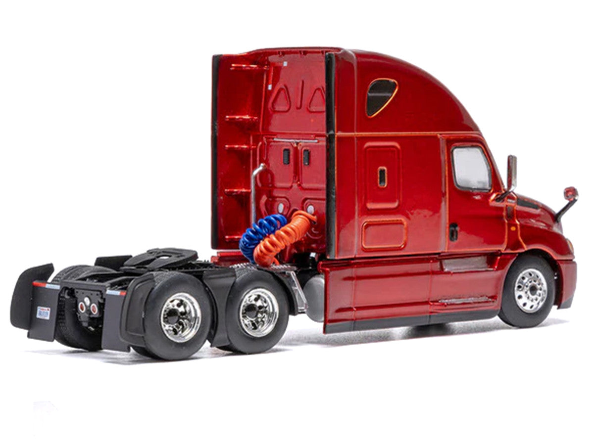 2018 Freightliner Cascadia Truck Tractor Red Metallic 1/64 Diecast Model by IXO Models LuxuryLifeWay Online Store