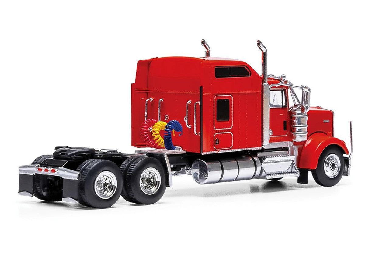 1990 Kenworth W900 Truck Tractor Red 1/64 Diecast Model by IXO Models LuxuryLifeWay Online Store