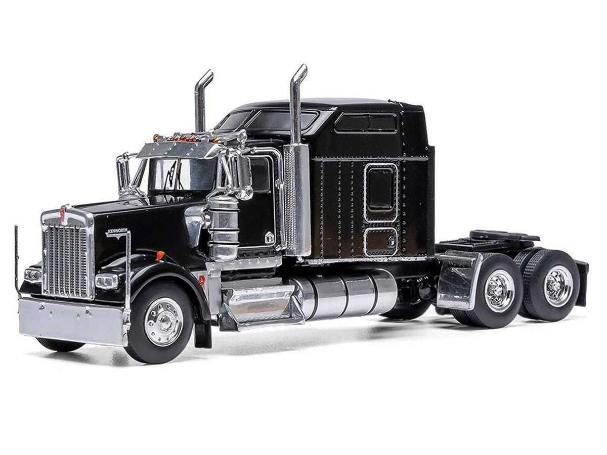 1990 Kenworth W900 Truck Tractor Black 1/64 Diecast Model by IXO Models LuxuryLifeWay Online Store