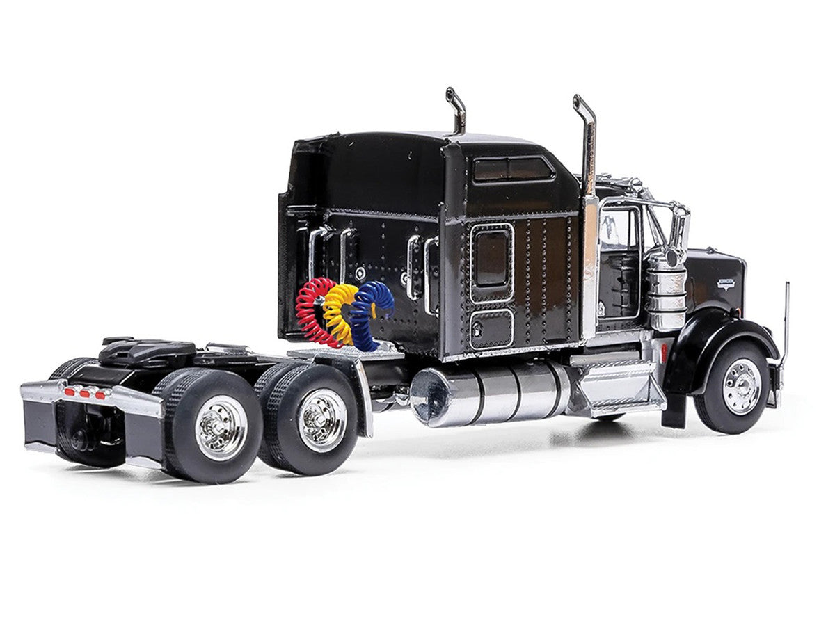 1990 Kenworth W900 Truck Tractor Black 1/64 Diecast Model by IXO Models LuxuryLifeWay Online Store