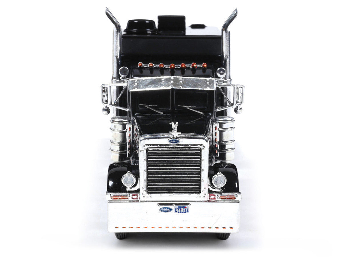 2002 Peterbilt 379 Custom Truck Tractor Black 1/64 Diecast Model by IXO Models LuxuryLifeWay Online Store