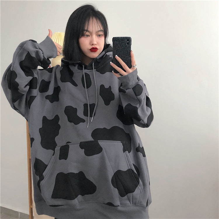 Lazy Style Plus Fleece Hooded Padded Jacket Pi-Mart