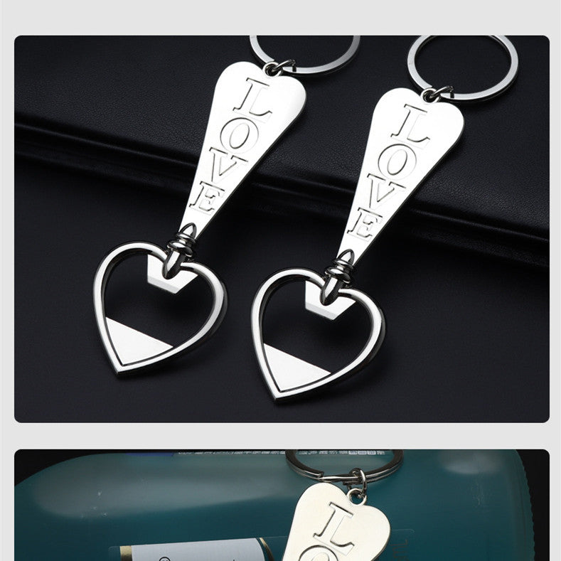 Creative Multifunctional Bottle Opener Keychain LadyShow.Store