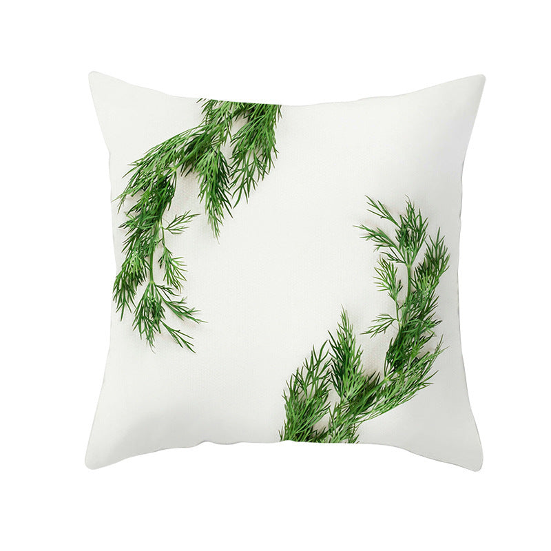 Tropical Plants Pillowcase Decor PearlNestDecor.com