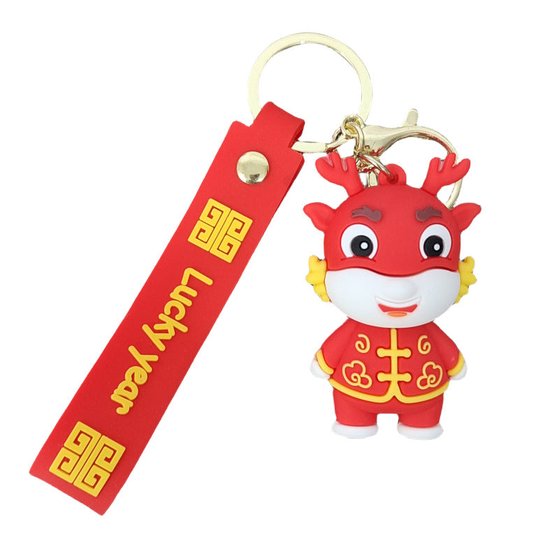 Creative Cute Little Dragon Shape Keychain Pendant LadyShow.Store