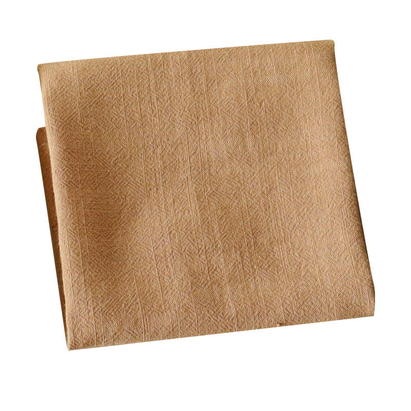 Plain Cotton Linen Cloth Art Home Kitchen Napkins PearlNestDecor.com