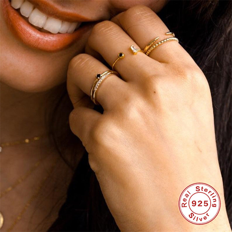 Fashion S925 Sterling Silver Ring LadyShow.Store