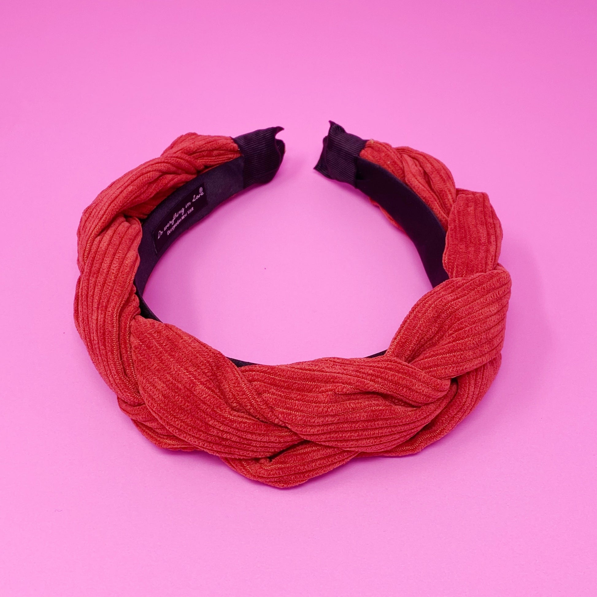 Braided Corduroy Headband LadyShow.Store