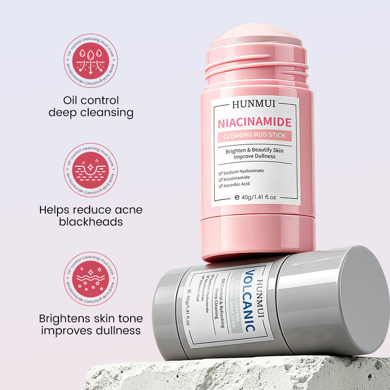 HUNMUI Volcanic Mud Cleansing Mud Mask Stick 40g Tri Light Beauty