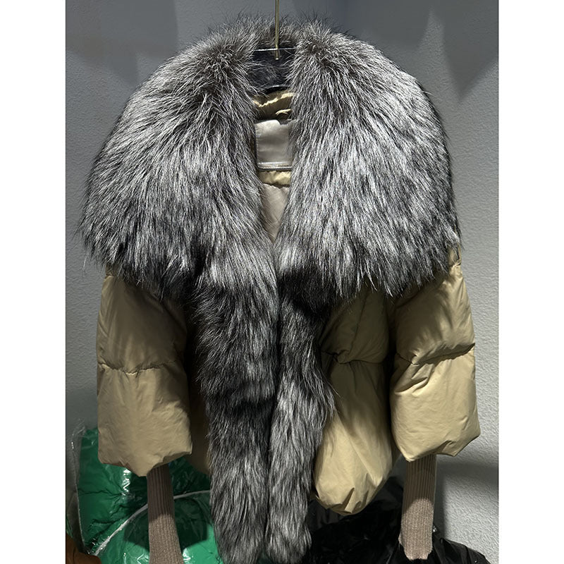 White Duck Down Jacket Niche Design Women's Clothing Best YouTube Store