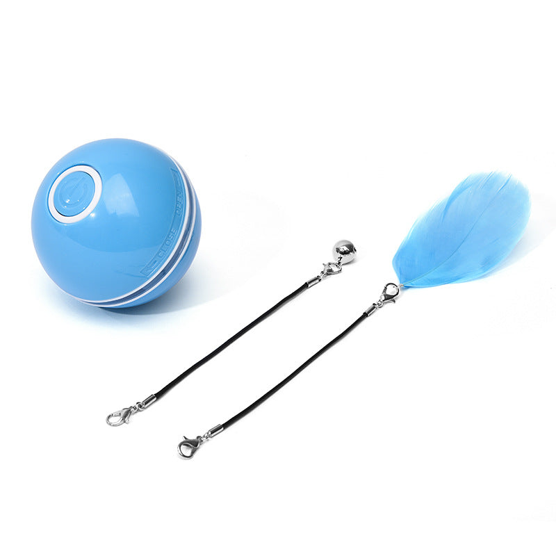 LED Laser Electronic Rolling Pet Funny Cat Toy Ball Pets Fashion