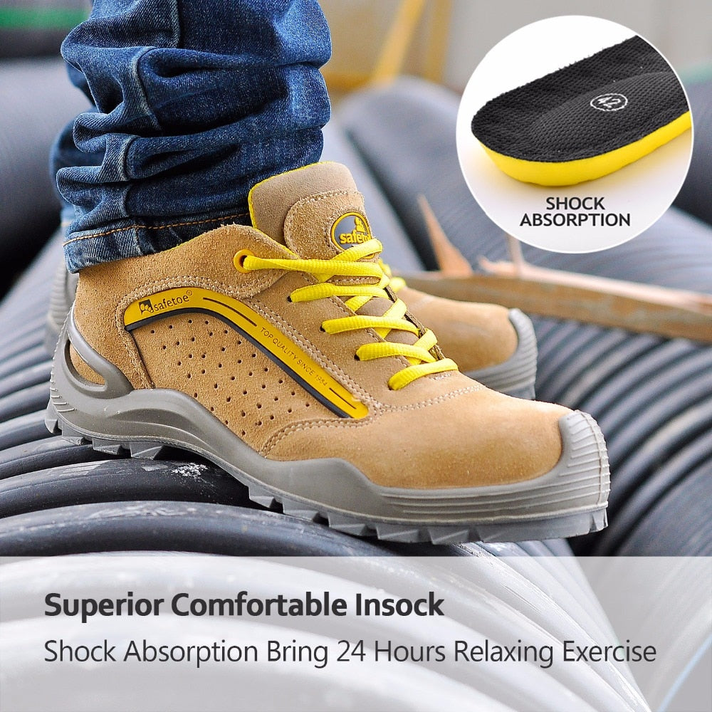 Safety Shoes, Anti-static, Puncture & Crush Resistant LadyShow.Store