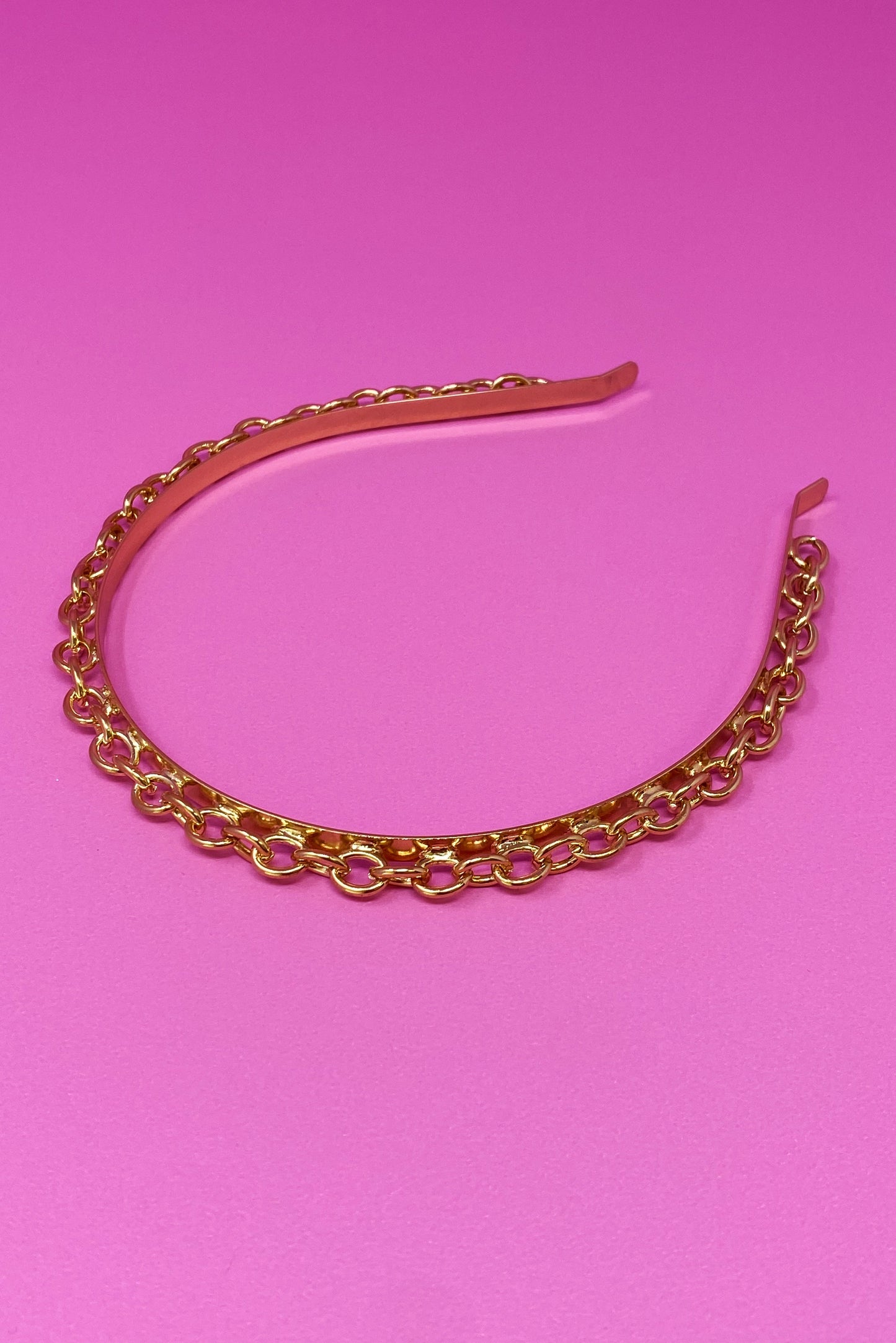 Linked Chain Headband LadyShow.Store