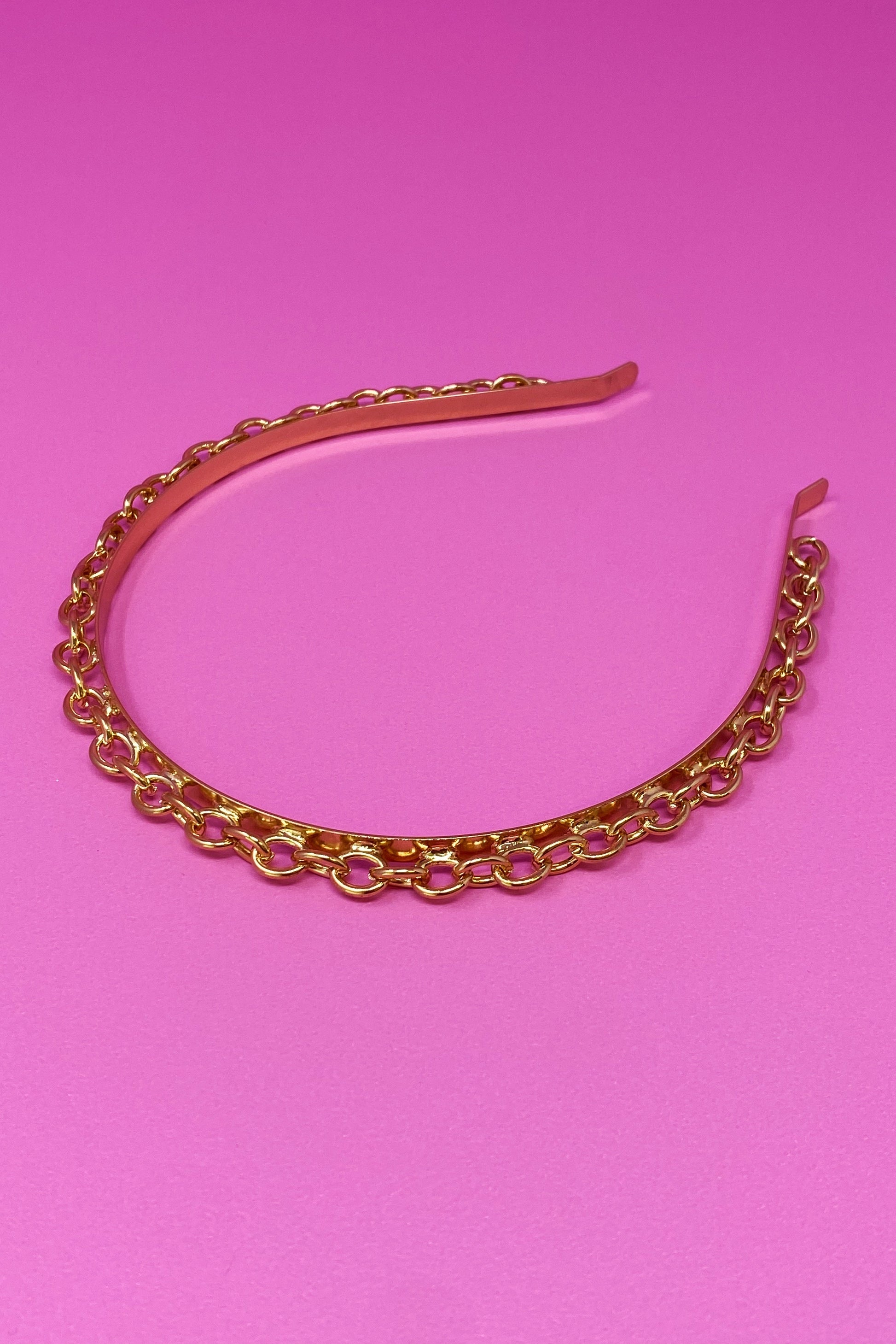Linked Chain Headband LadyShow.Store