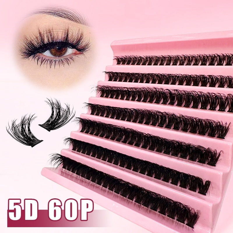 5D Messy 40p 60p Thick Hot Melt False Eyelashes LadyShow.Store