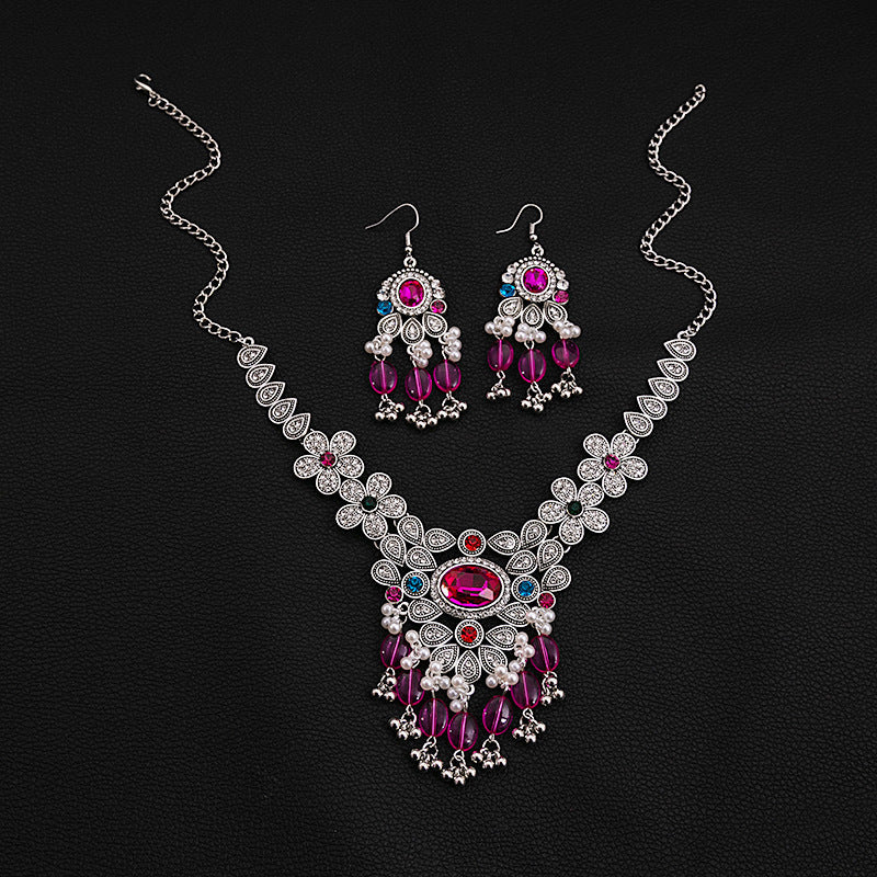 European And American Luxurious Exaggerating Jewelry Suit Retro LadyShow.Store