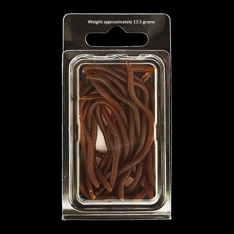 Bionic Earthworm TPR Soft Lure Tri Light Beauty