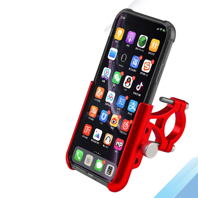 Aluminum alloy motorcycle cell phone stand