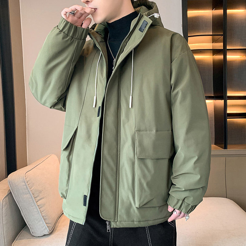 Men's Cotton Clothing Thick Warm Jacket Plus Sizes Loose Best YouTube Store